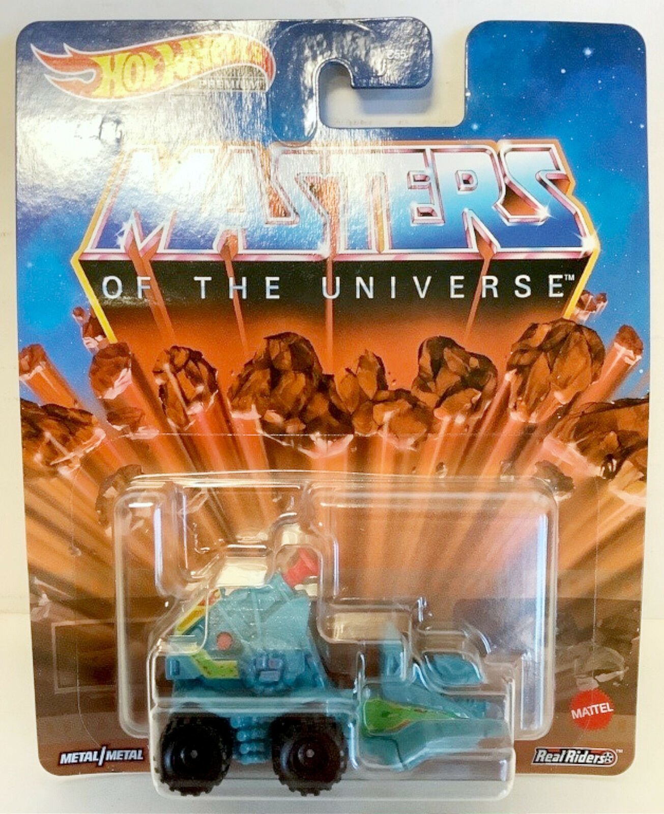 Primary image for NEW Hot Wheels GRL65 Premium Masters of the Universe BATTLE RAM Die-Cast Vehicle
