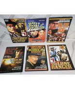 Western Cowboy DVD Bundle Lot 6 Lone Ranger Marlon Brando Crazy Horse Cl... - $16.78