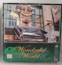 Sure-Lox Wonderful World Hard Rock Cafe, NY 1000 Piece Jigsaw Puzzle NEW... - $9.99