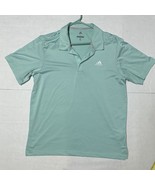 Adidas Golf Polo Shirt Mint Julep Golf Performace Stretch Logo Casual Me... - $340.77 MXN