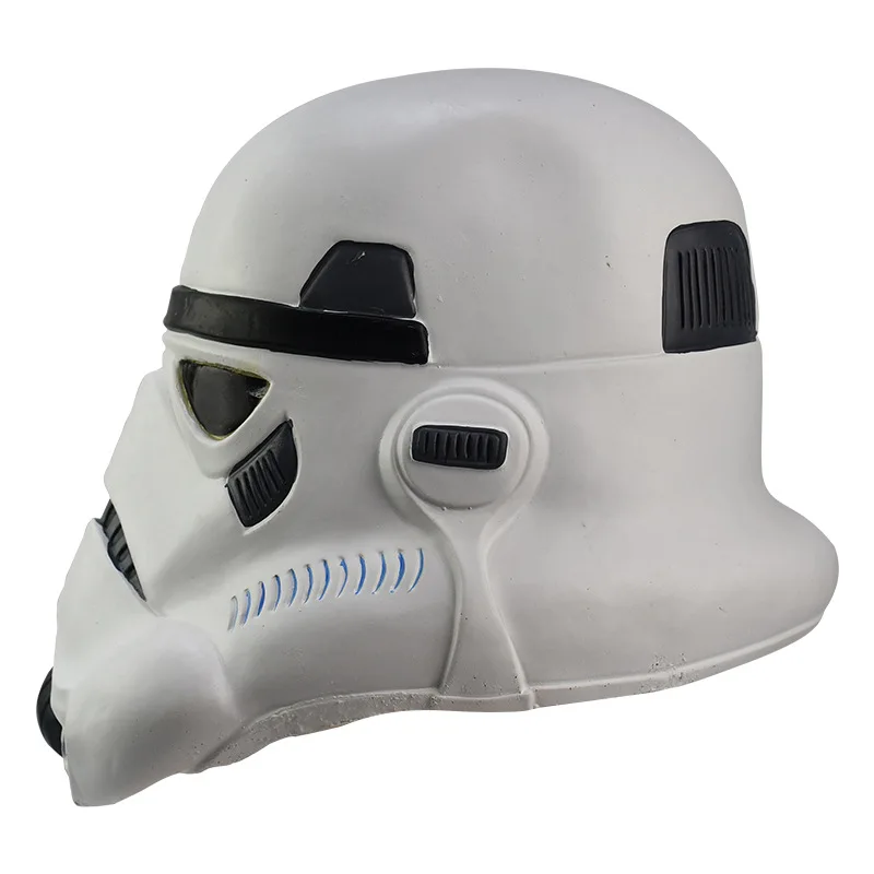 Play  Star wars latex mask STORM TROOPER Whiteness darth vader A Mask CosPlay Ha - £66.75 GBP