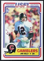 1984 Topps #36 USFL Jim Kelly Rookie Reprint - MINT -- Houston Gamblers - £1.94 GBP