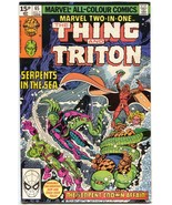 Marvel Two In One 65 1980 FN British 15 pence cover - €5,93 EUR