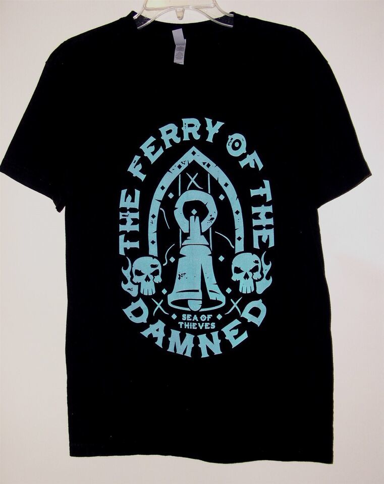 The Ferry Of The Damned Sea Of Thieves T Shirt Gamer Rare Size Small - $164.99