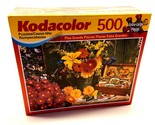 Kodacolor Puzzle 500 Piece Jigsaw  18 15/16 x 26 3/4 inches NIB Flowers - $12.79