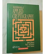 Handbook of Applied Cryptography (Discrete Mathematics and Its Applications) - $15.83