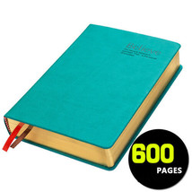 A5/A6 PU Leather Journal Notebook Blank Paper Writing Book Diary 600 Pages - £23.65 GBP+