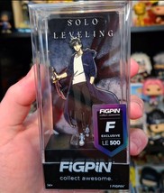 Solo Leveling Sung Jinwoo FiGPiN LE500 Brand New SOLD OUT EVERYWHERE - £76.44 GBP