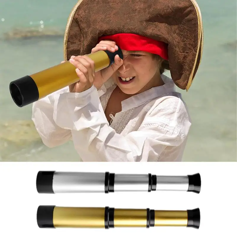Toddler Telescope Waterproof Pocket Mini Collapsible Spyglass Pirate Monocular, - £9.00 GBP+