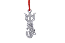Shiv Pendent With Trisul Energized 12 gm Religion Hinduism Pendant - $21.04
