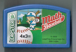 leapFrog Leapster Game Cart Math Baseball Educational - $9.60