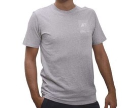 Nike Mens Sportswear Air Force 1 T-Shirt Size Medium Color Gray - £42.64 GBP
