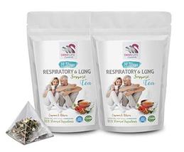 support respiratory &amp; lung - RESPIRATORY &amp; LUNG SUPPORT TEA 28 DAYS - lu... - £27.68 GBP