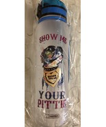 64Hydro 32 Oz Show me Your Pittie Pit Bull Dog Infuser Water Bottle - £19.94 GBP