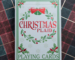 Christmas Plaid Playing Cards - Super Limited Only 500 Made! - £54.36 GBP