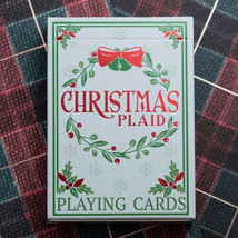 Christmas Plaid Playing Cards - Super Limited Only 500 Made! - £54.29 GBP