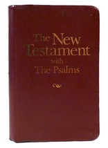 King James Holy Bible The New Testament With The Psalms Red Letter Edition - £36.76 GBP