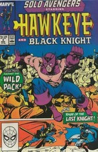 Solo Avengers #4 ORIGINAL Vintage 1988 Marvel Comics Hawkeye Black Knight - £11.84 GBP
