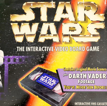 1996 Star Wars Interactive Video Board Game VHS Parker Brothers Vintage ... - $925.29 MXN