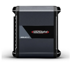  Soundigital SD400.4 Evo 4.0 400 Watts RMS 4 Ohms Amplificador Digital  ... - £200.06 GBP