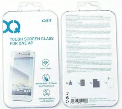 Xqisit Tough Tempered Glass Screen Protector For HTC One A9 Ultra Clear Original - £5.38 GBP