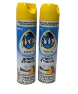 2 x  Pledge Clean It Granite &amp; Marble Cleaner Citrus Sunshine 9.7 oz. Ea - $205.51 MXN