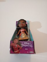 Disney Princess Moana Mini Glitter Dress 3&quot; Posable Doll 2021 New in Package - £8.75 GBP
