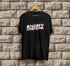 New Limited Angry Grandpa Logo T Shirt Usa Size S-5XL - £19.57 GBP