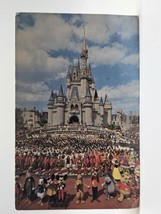 Orlando Florida Walt Disney World Cinderella Castle Unposted Vintage Postcard - £14.80 GBP