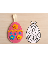 Bring Easter magic to life with this adorable Felt Easter Egg Ornament Tutorial! - $7.20