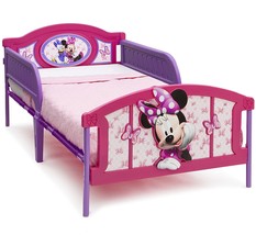 Delta Children Plastic 3D-Footboard Twin Bed, Disney Minnie Mouse - £144.12 GBP