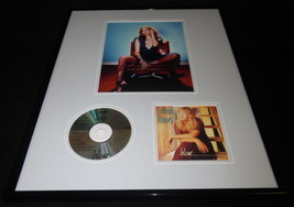 Leann Rimes Signed Framed 16x20 Blue CD &amp; Photo Display JSA - £139.54 GBP