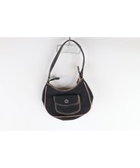 Vintage 90s Y2K Tommy Hilfiger Spell Out Nylon Leather Babydoll Handbag ... - $1,098.54 MXN