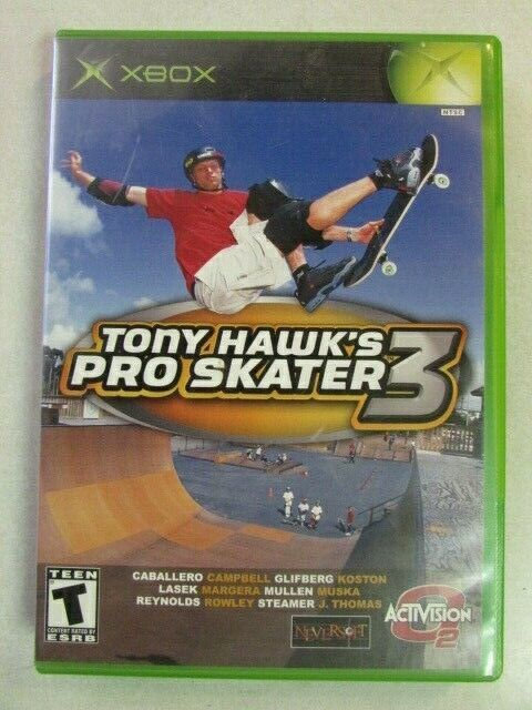 Primary image for MICROSOFT XBOX TONY HAWKE'S PRO SKATER 3 VIDEO GAME TEEN ACTIVISION 02 W/BOOKLET