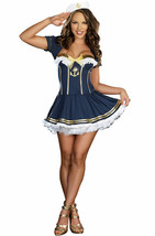 &quot;Rockin&#39; The Boat&quot; Sailor Girl Adult Halloween Costume Women&#39;s Size Large - £34.14 GBP