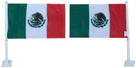 Country of Mexico 68D Rough Tex Knit Double Sided 12x18 12&quot;x18&quot; Car Vehi... - £11.70 GBP