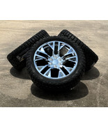 Chrome Next Gen 22&quot; Wheels 33X12.50R22 Blackhawk R/T Tires Chevy Tahoe S... - $43,899.59 MXN