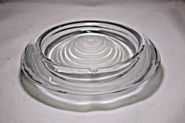 Translucent &amp; Frosted Ashtray/ Decorative Bowl Signed by Daum France - £153.33 GBP