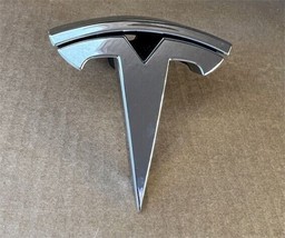 For Tesla Model S 2016-2022 Front Grille T-Emblem 1056386-00-F US Badge ... - $95.36