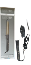 Conair Infiniti Pro CD123 Curling Wand Gray 1-1/4-3/4&quot; Tourmaline Cerami... - £9.12 GBP