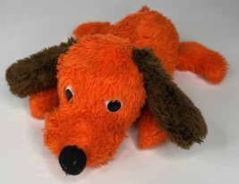 Vintage Dakin ORANGE Color DROOPER Puppy Dog Plush Stuffed Animal 1970’s - £36.56 GBP