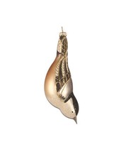 White Breasted Nuthatch Blown Glass Handcrafted Bird Christmas Ornament ... - $21.77