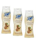 (LOT 3) ZEST COCOA BUTTER &amp; SHEA ULTRA MOISTURIZING CREAMY Body Wash 16.... - €25,61 EUR
