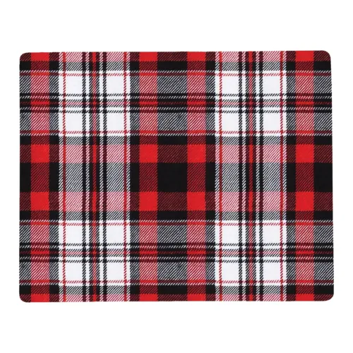 New Fireside Plaid Single Placemat 12 75 X 16 C&amp;F Home - £22.36 GBP