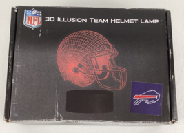 NFL Buffalo Bills 3D Illusion Team Helmet Lamp Night Light Desk Foco Acr... - $29.65