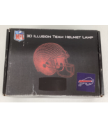 NFL Buffalo Bills 3D Illusion Team Helmet Lamp Night Light Desk Foco Acr... - $40.68 CAD
