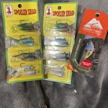 2 Spoiler Shad And 1 Ozark Trail Rattle Lure - £9.62 GBP