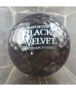 Black Golf Ball &quot;Imported Black Velvet Canadian Whisky&quot; w Box, Mint Cond... - $6.00