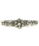 Authenticity Guarantee 
Vintage 14K White Gold Custom Made Bangle Bracel... - $3,999.99