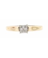 Authenticity Guarantee 
14k YG .39 CTW Diamond Solitaire Cathedral -50% ... - £474.08 GBP